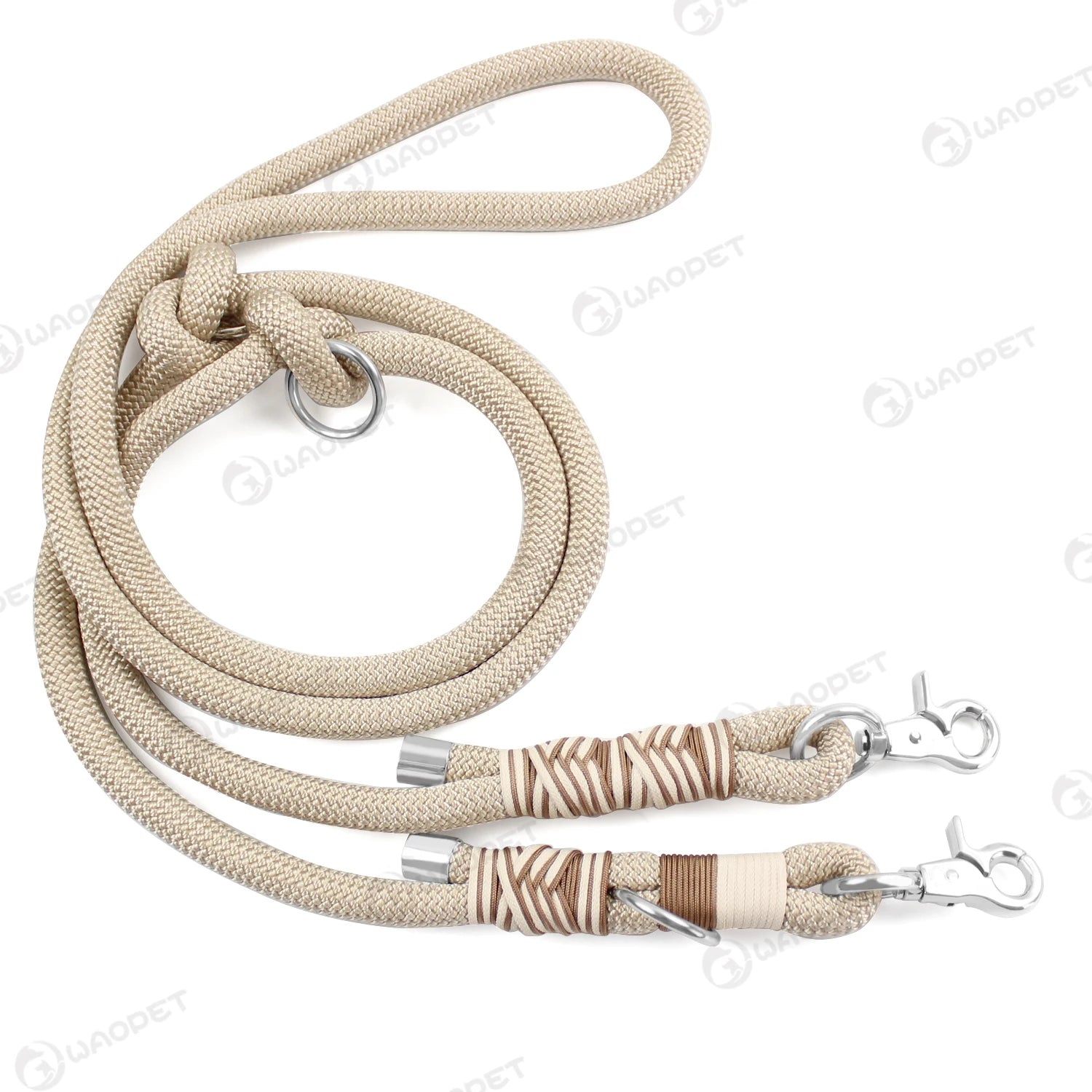Multifunctional Hands-Free Dog Leash | Braided Nylon for Medium & Large Dogs