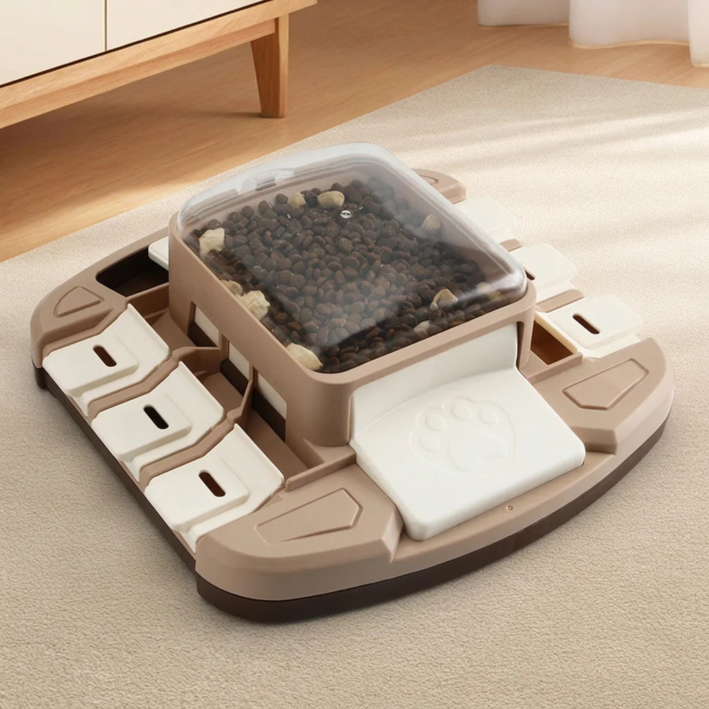 Interactive Dog Puzzle Feeder – Slow Feeding & Boredom Relief Toy