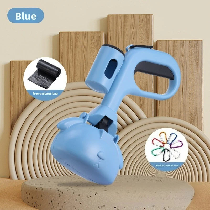 Portable Dog Pooper Scooper & Poop Picker – Hygienic Pet Waste Shovel for Outdoor Walks