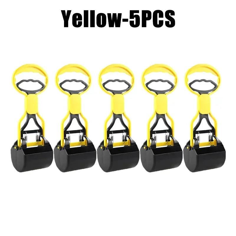 Dog Pooper Scooper with Sawtooth Edge – Portable Poop Picker for Yard, Park & Travel