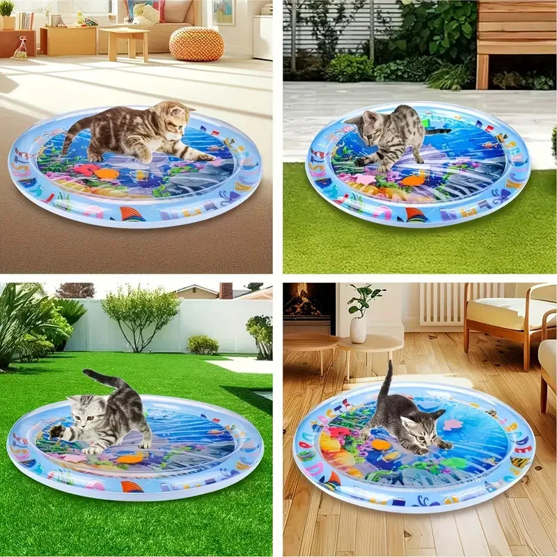 Inflatable Water Bed & Cooling Mat for Cats & Dogs