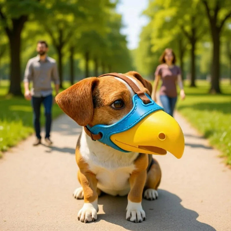 Breathable Dog Muzzle – Anti-Bite & Bark Control