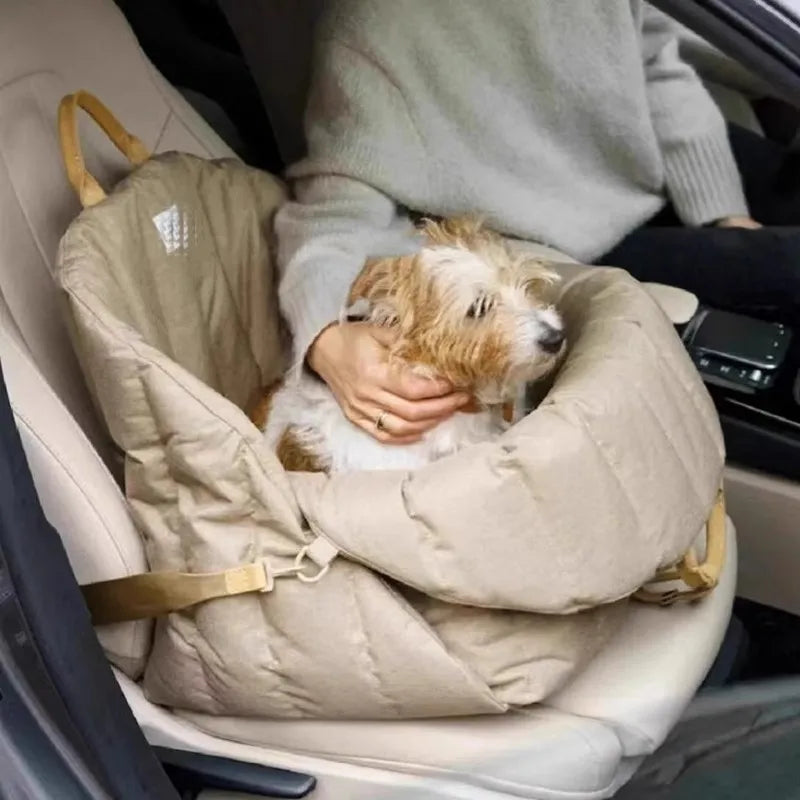 Portable Pet Carrier Bag & Car Safety Seat – Handheld Travel Bag for Small Dogs & Cats