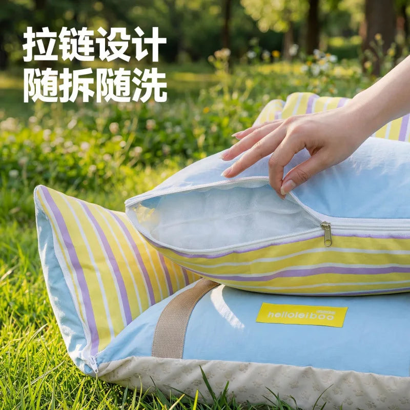 Breathable Car Carrier Nest for Small Dogs & Cats | Warm Travel Bed