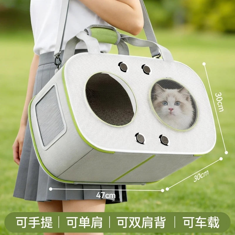 Large Breathable Cat Carrier Backpack