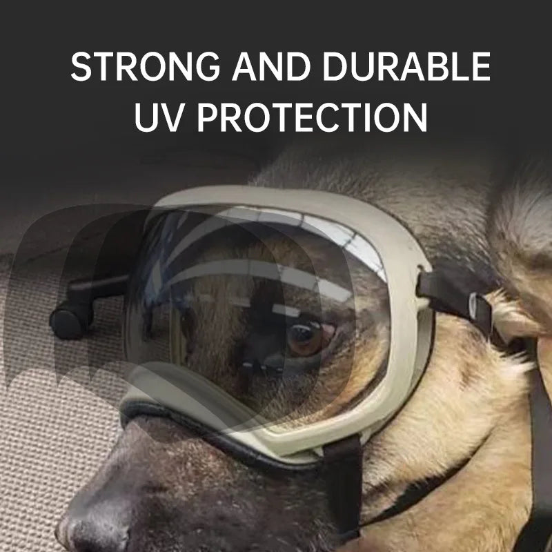Color-Changing Dog Sunglasses & Goggles – UV-Resistant Eye Protection for Dogs