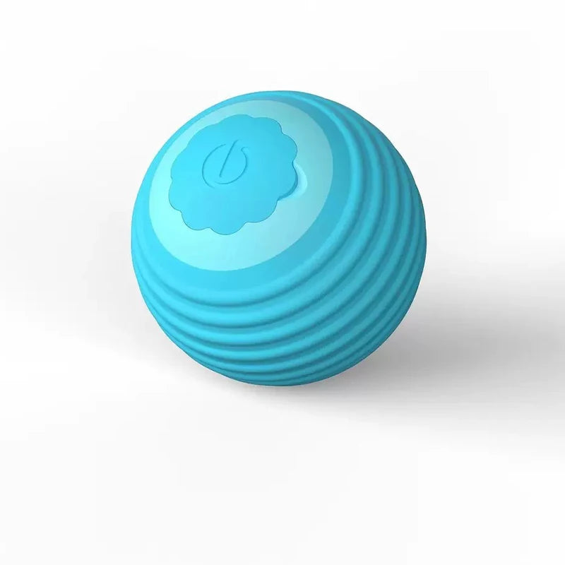 Smart Electric Rolling Ball Cat Toy – USB Rechargeable Interactive Chew-Proof Toy