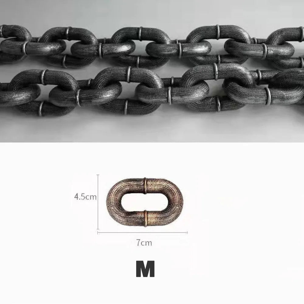 Simulation Iron Chain Dog Leash – Heavy-Duty Plastic Traction Rope for Dogs