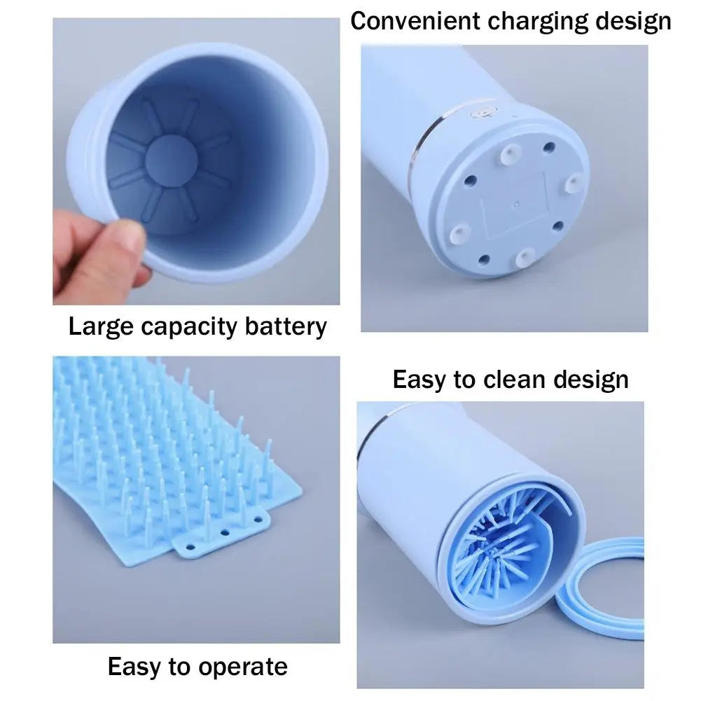 Electric Pet Paw Washer | USB Rechargeable Auto Paw Cleaner for Dogs & Cats