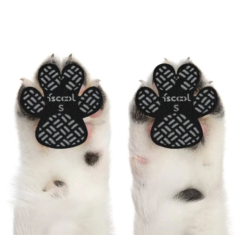 Breathable Dog Paw Grip Patches | Non-Slip Foot Pads for Dogs | 4-Pack (XS–XXXL)