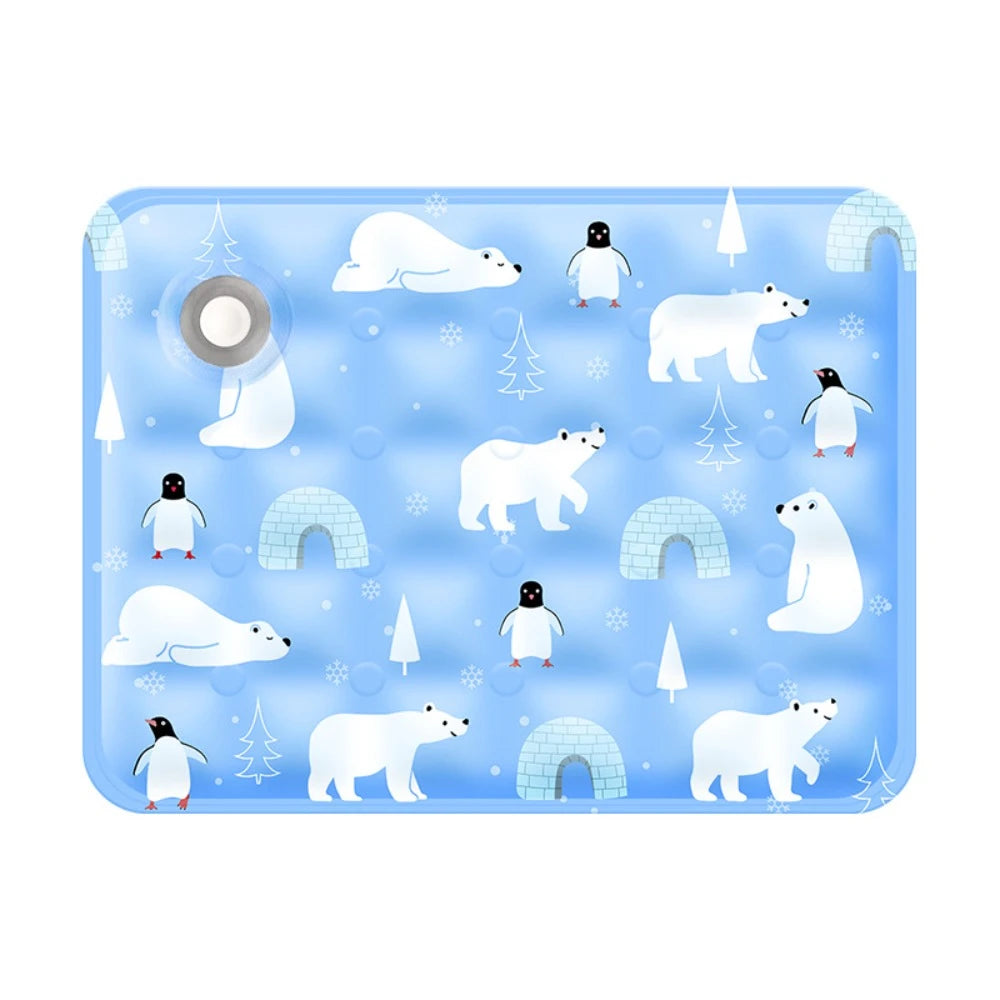 Self-Cooling Pet Mat | Waterproof Ice Gel Pad for Dogs & Cats