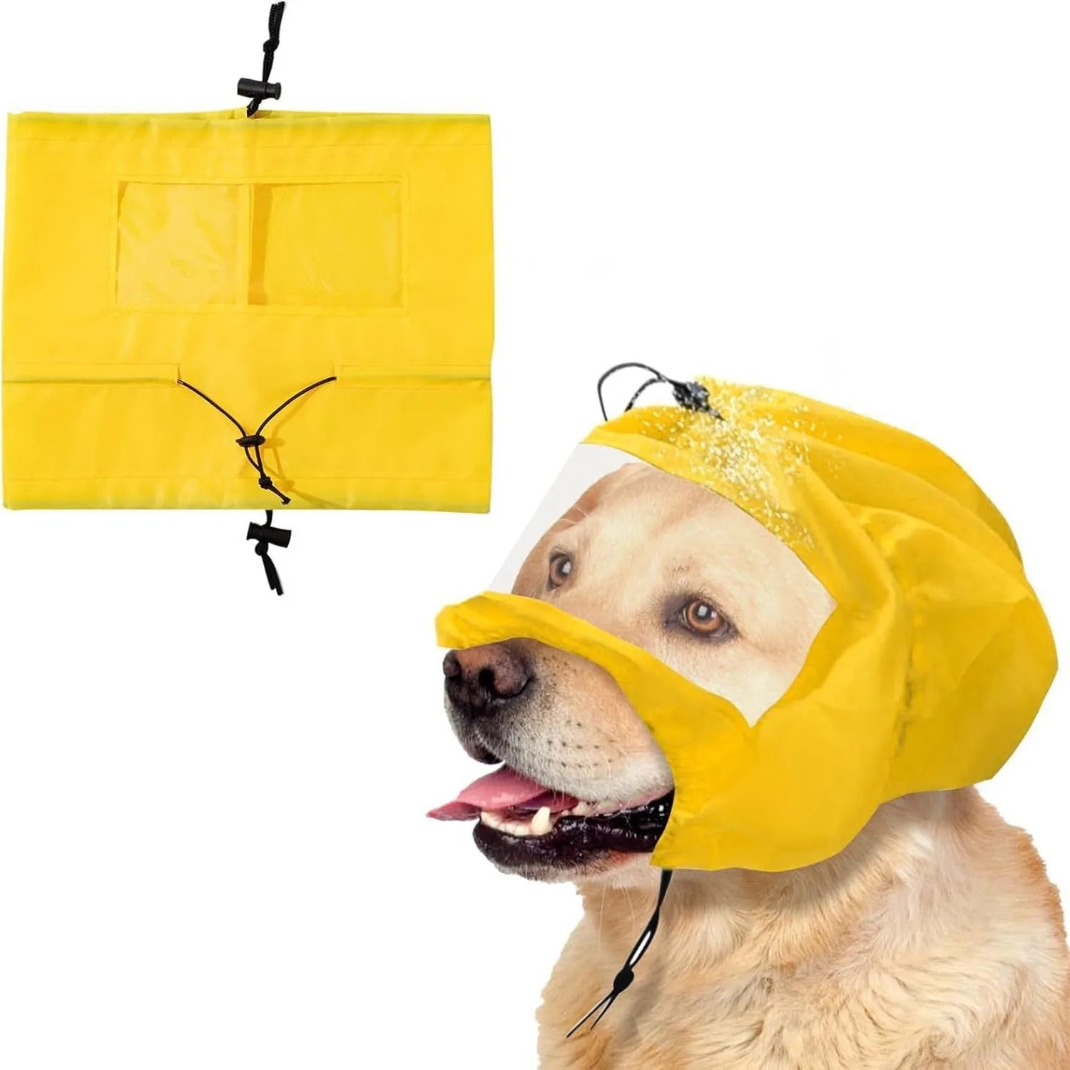 Waterproof Dog Bathing Cap with Ear Protection