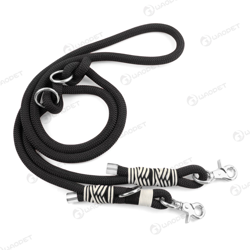 Multifunctional Hands-Free Dog Leash | Braided Nylon for Medium & Large Dogs