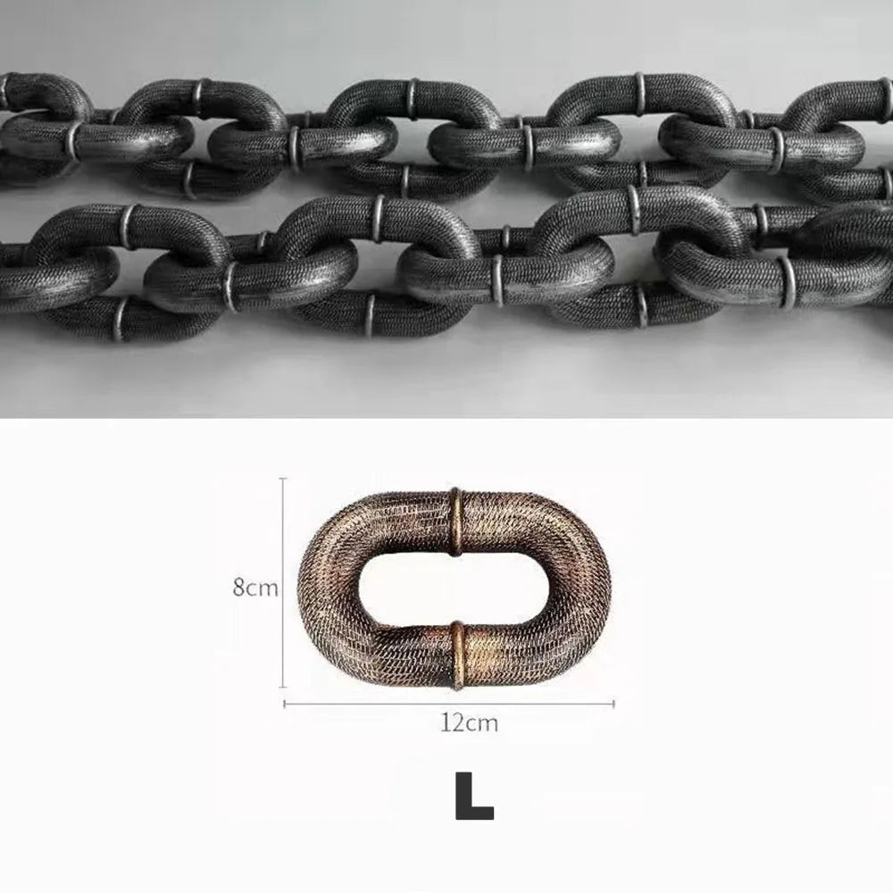 Simulation Iron Chain Dog Leash – Heavy-Duty Plastic Traction Rope for Dogs
