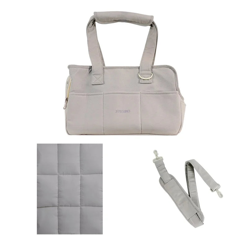 Portable Cotton Pet Carrier Shoulder Bag | Small Dogs & Cats