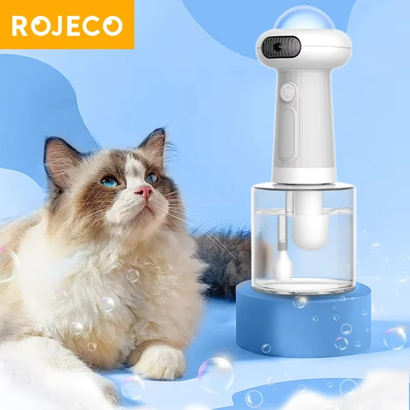 ROJECO Automatic Pet Foam Shampoo Dispenser