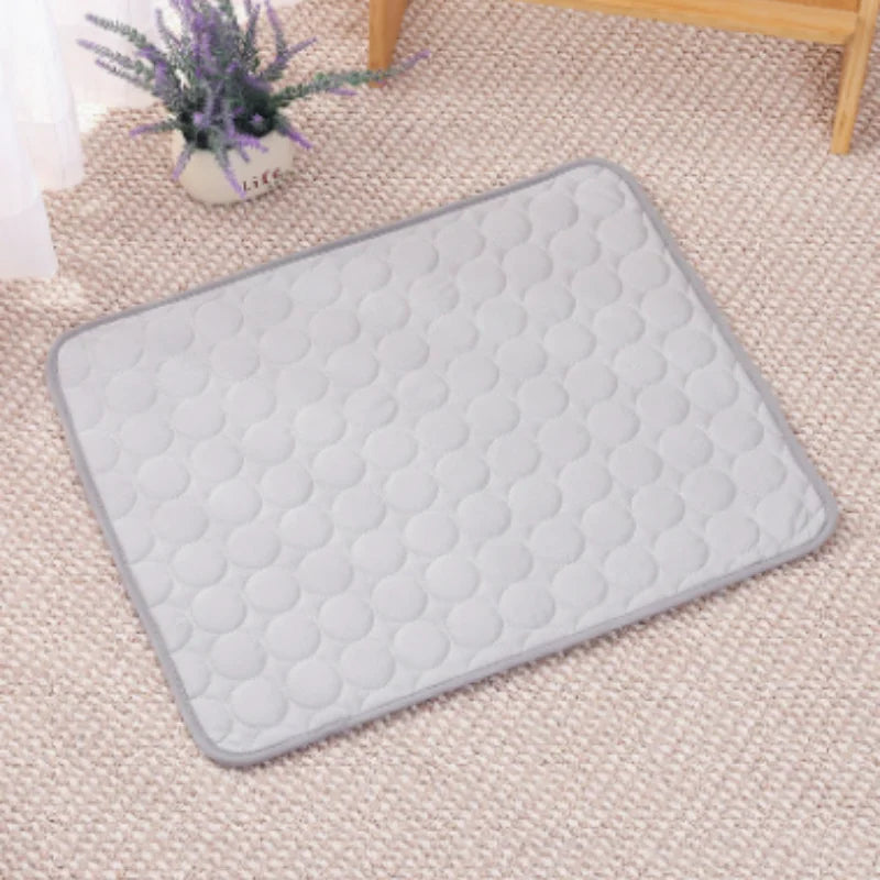 Self-Cooling Pet Mat | Washable Summer Bed for Dogs & Cats