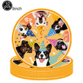 Dog Birthday Party Decoration Set – Banner, Balloons & Cake Decor for Pets