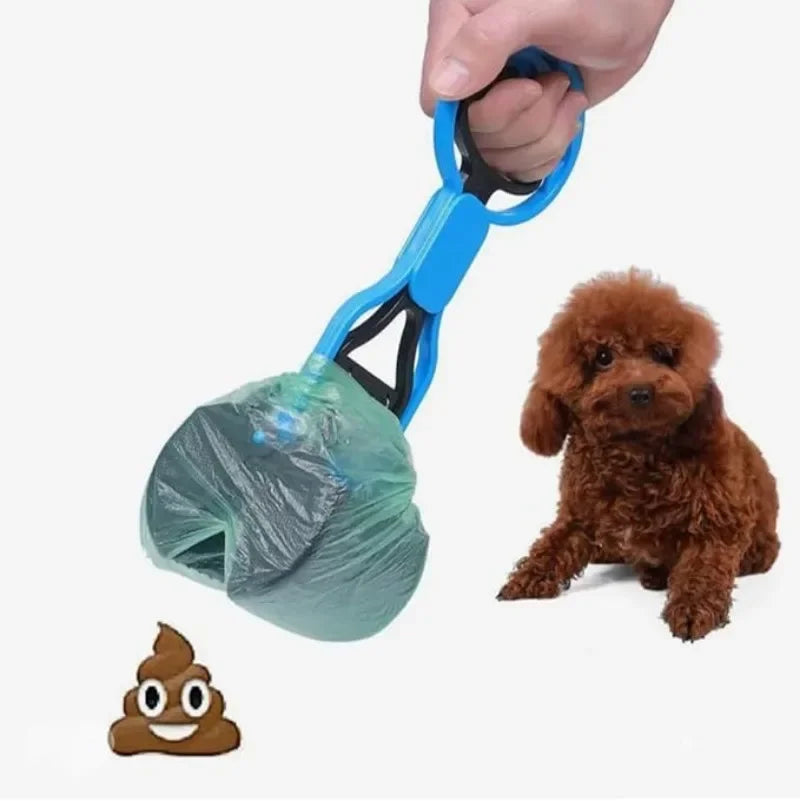 Dog Pooper Scooper with Sawtooth Edge – Portable Poop Picker for Yard, Park & Travel