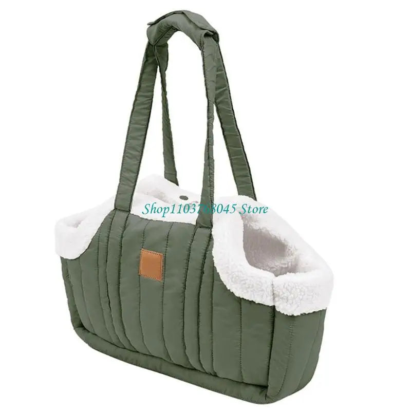 Soft Cat Carrier Handbag – Breathable Shoulder Bag for Cats & Small Dogs
