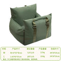 Waterproof Car Pet Seat & Travel Bag | Non-Slip Dog Kennel with Removable Handbag