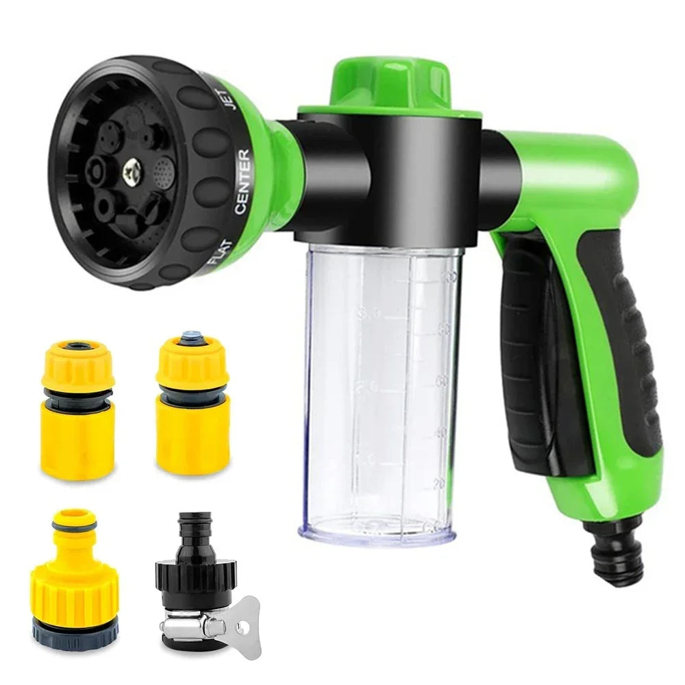 8-in-1 Pet Shower & Foam Spray Gun