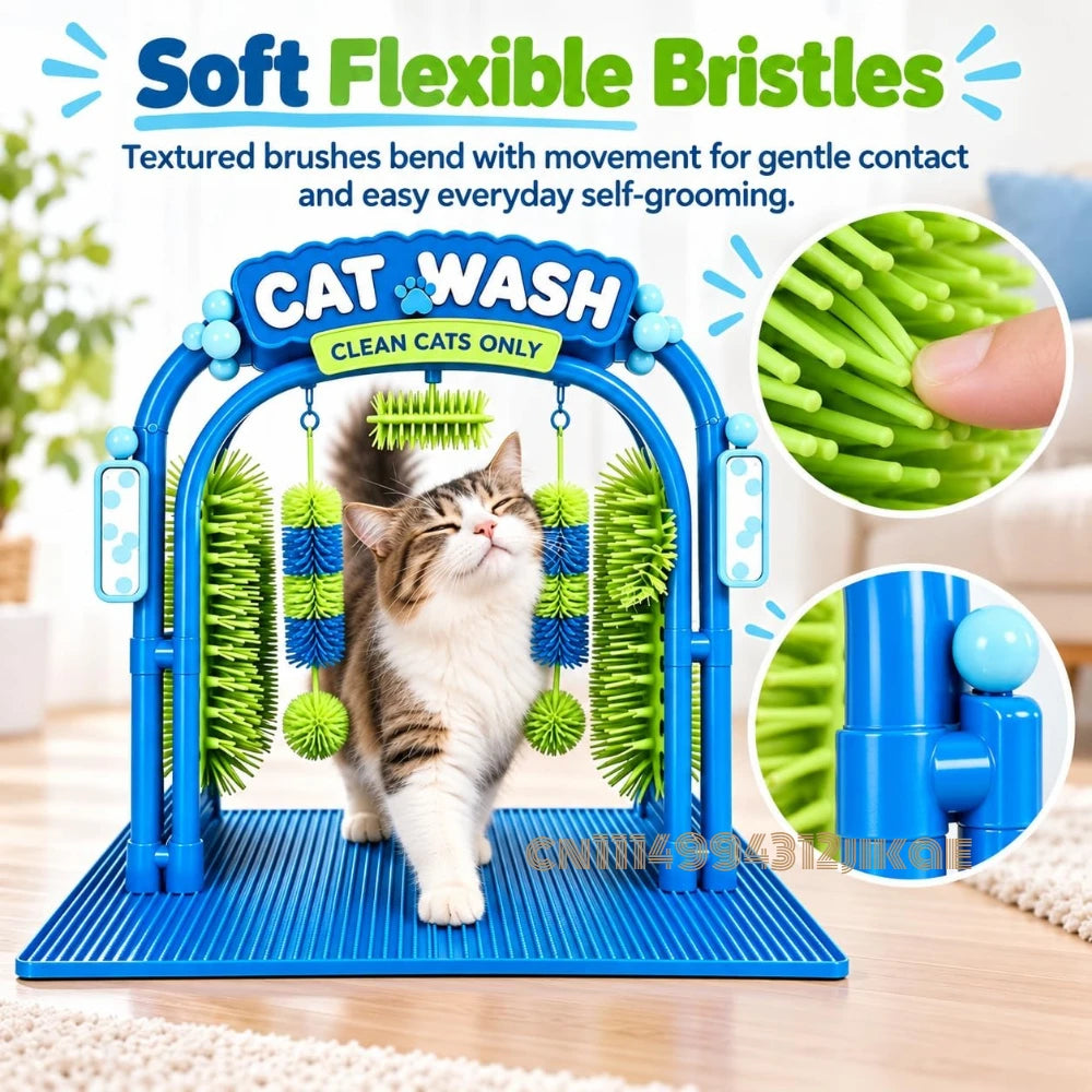 Cat Self-Grooming Arch Scratcher