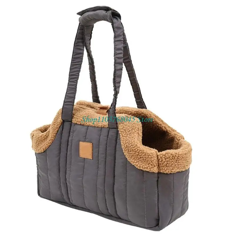 Soft Cat Carrier Handbag – Breathable Shoulder Bag for Cats & Small Dogs