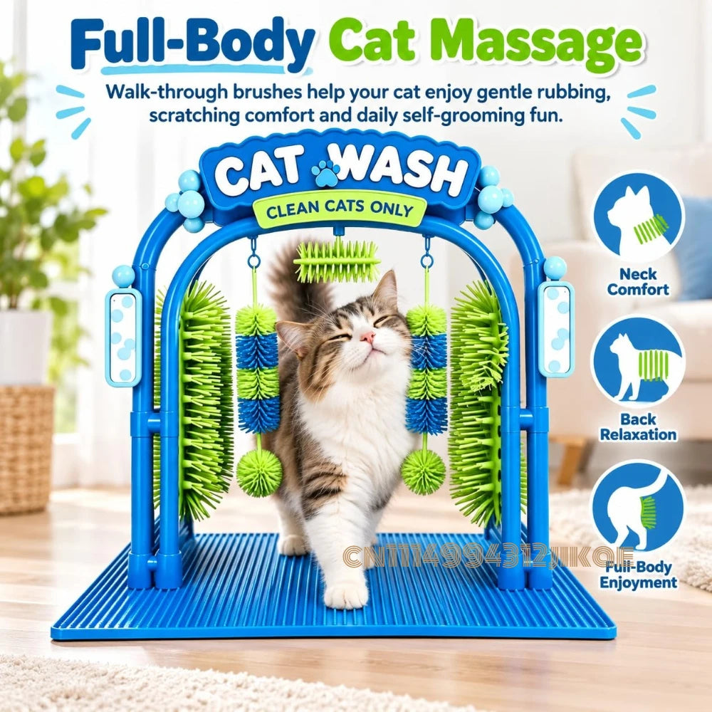 Cat Self-Grooming Arch Scratcher
