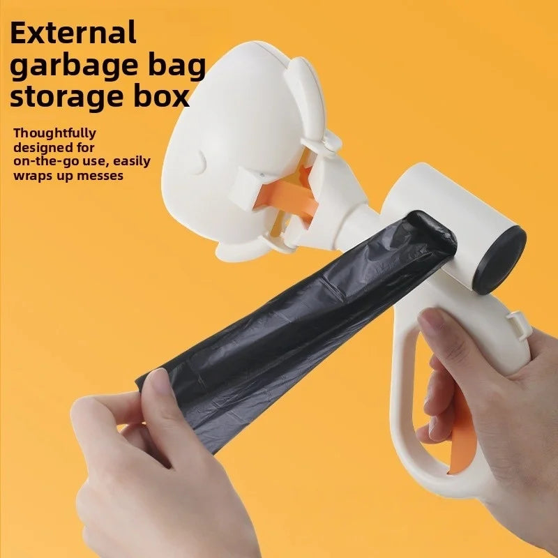 Portable Dog Pooper Scooper & Poop Picker – Hygienic Pet Waste Shovel for Outdoor Walks