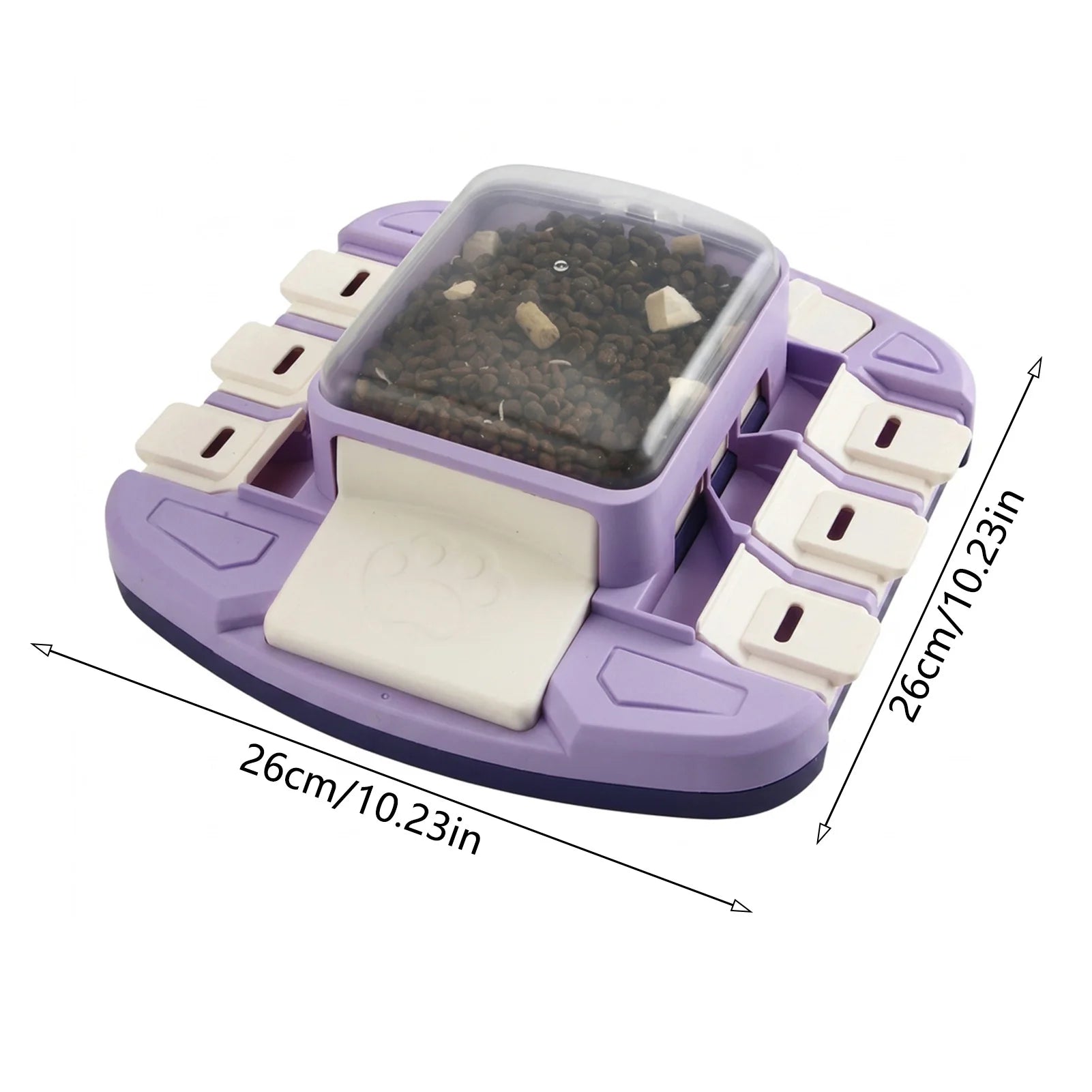 Interactive Dog Puzzle Feeder – Slow Feeding & Boredom Relief Toy