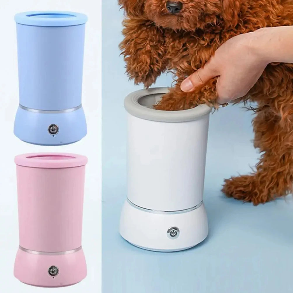 Electric Pet Paw Washer | USB Rechargeable Auto Paw Cleaner for Dogs & Cats