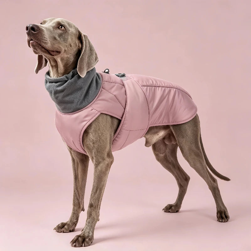 Waterproof Winter Dog Coat – Reflective Warm Jacket