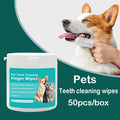 Disposable Pet Finger Toothbrush & Dental Wipes – Oral Care for Dogs & Cats