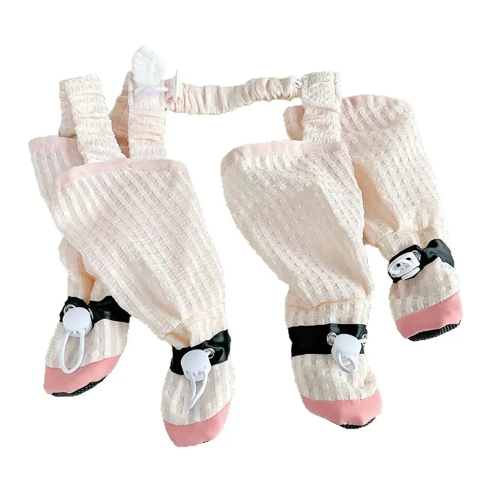 Anti-Slip Dog Boot Leggings & Dustproof Jumpsuit (XS–XXL)