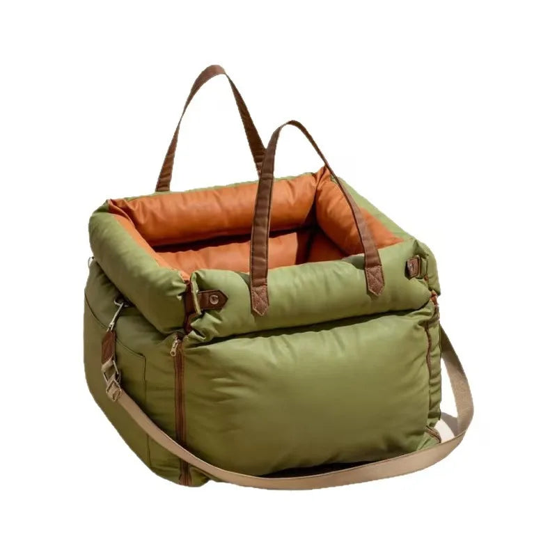 Waterproof PU Pet Car Bed | Portable Dog & Cat Carrier Mat