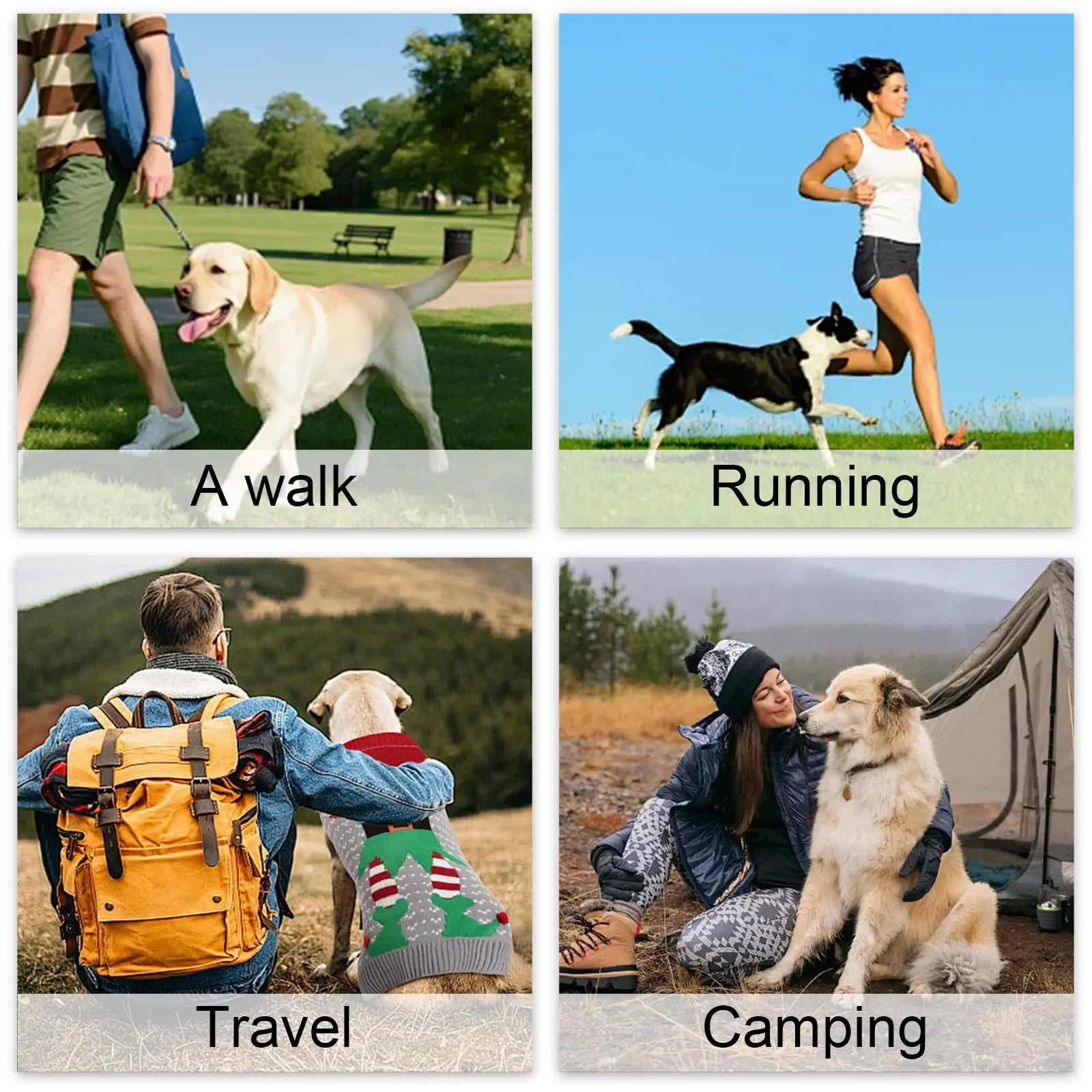 2-in-1 Portable Dog Water Bottle with Foldable Silicone Bowl – Leak-Proof Travel Pet Feeder