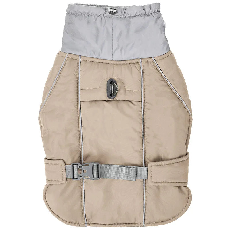 Waterproof Winter Dog Coat – Reflective Warm Jacket