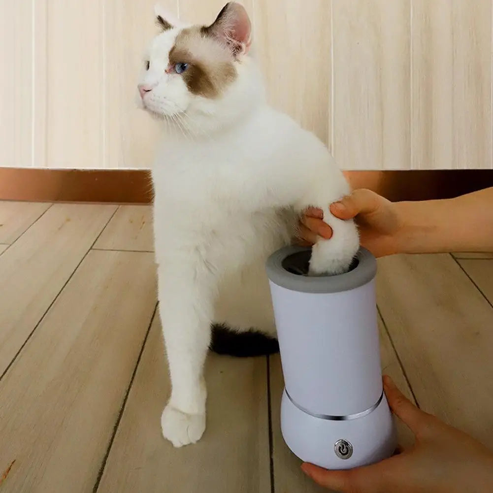 Electric Pet Paw Washer | USB Rechargeable Auto Paw Cleaner for Dogs & Cats