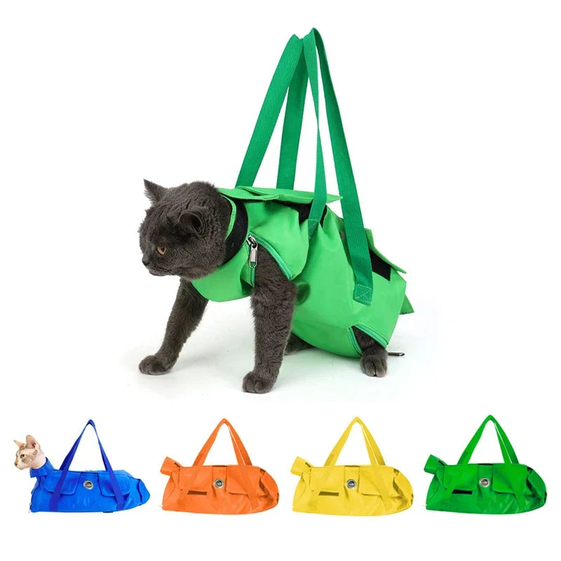 Anti-Scratch Cat Grooming Restraint Bag