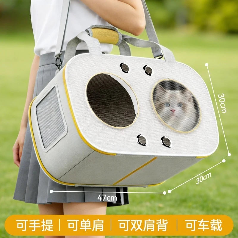 Large Breathable Cat Carrier Backpack