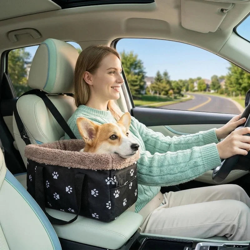Soft Breathable Pet Carrier Bag | Shoulder & Car Seat for Small Dogs & Cats