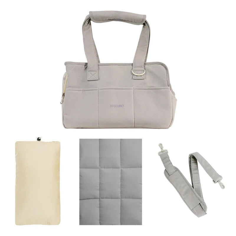 Portable Cotton Pet Carrier Shoulder Bag | Small Dogs & Cats