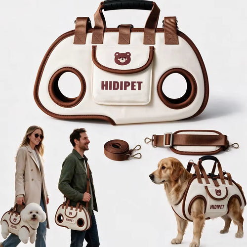 3-in-1 Breathable Pet Carrier Bag for Small Dogs & Cats