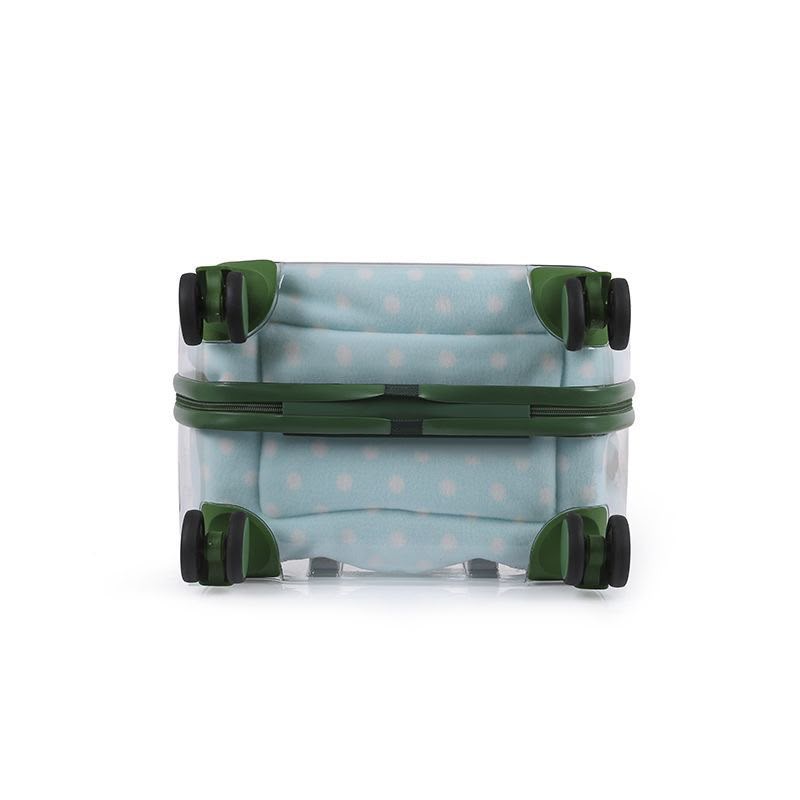 Transparent Rolling Pet Travel Carrier