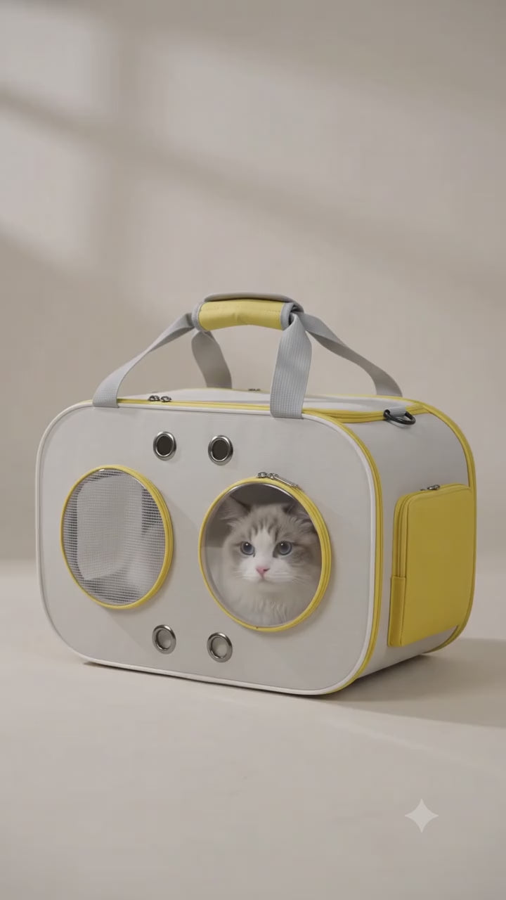 Large Breathable Cat Carrier Backpack